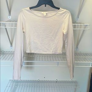 Cropped Long Sleeve Shirt